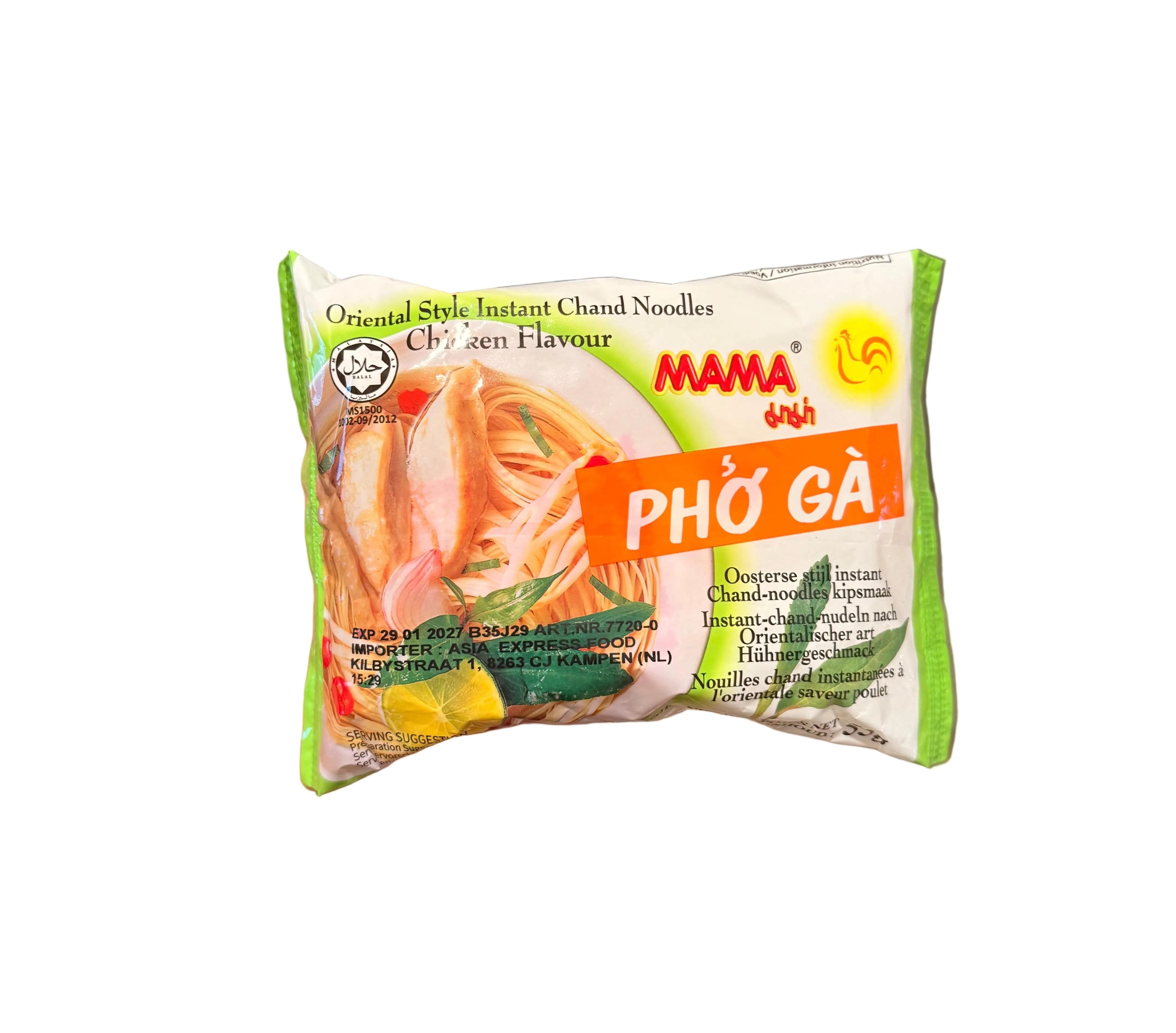 MAMA Pho Ga Instant Reisnudeln Huhngeschmack 55g