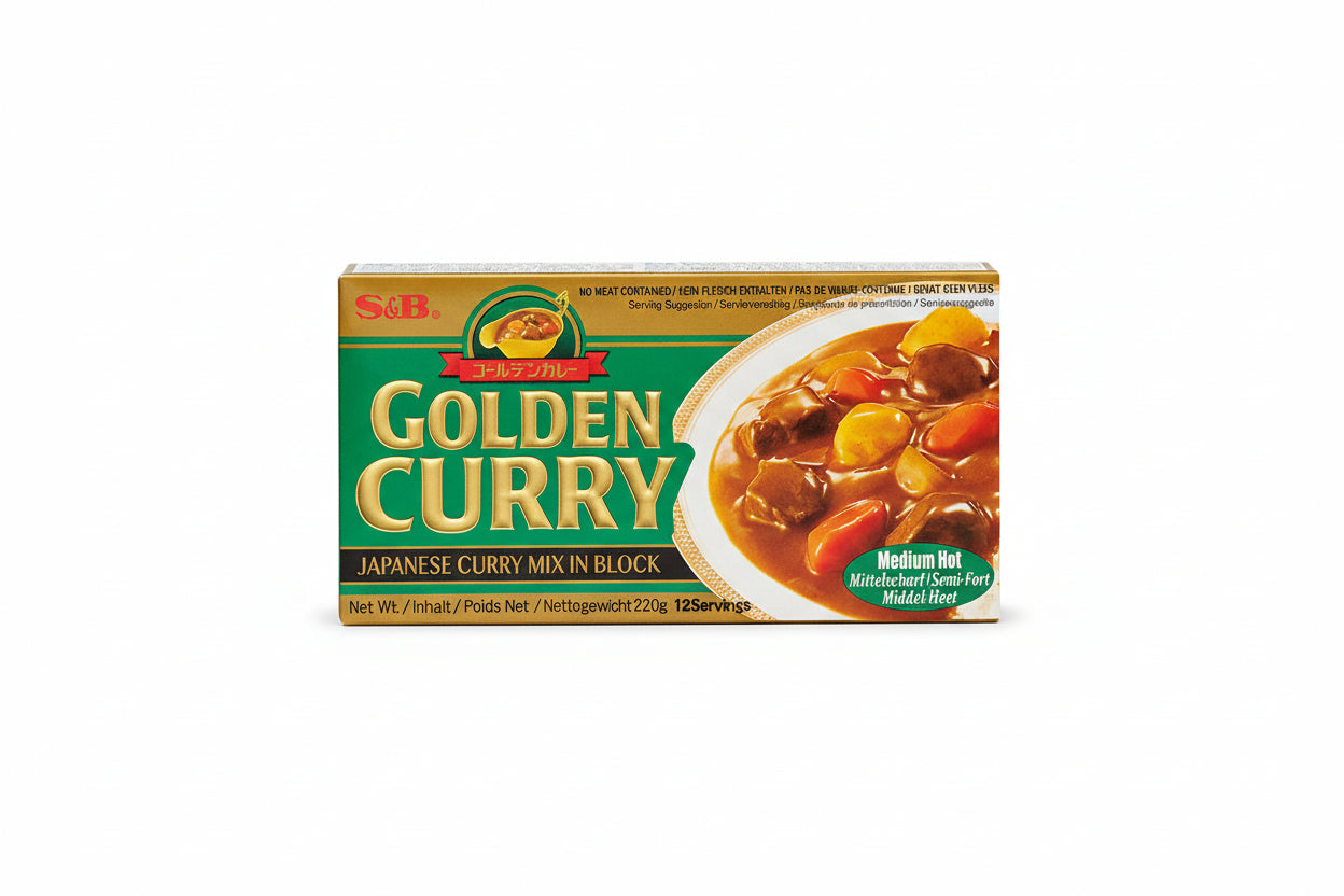 Golden Curry mittelscharf 220g