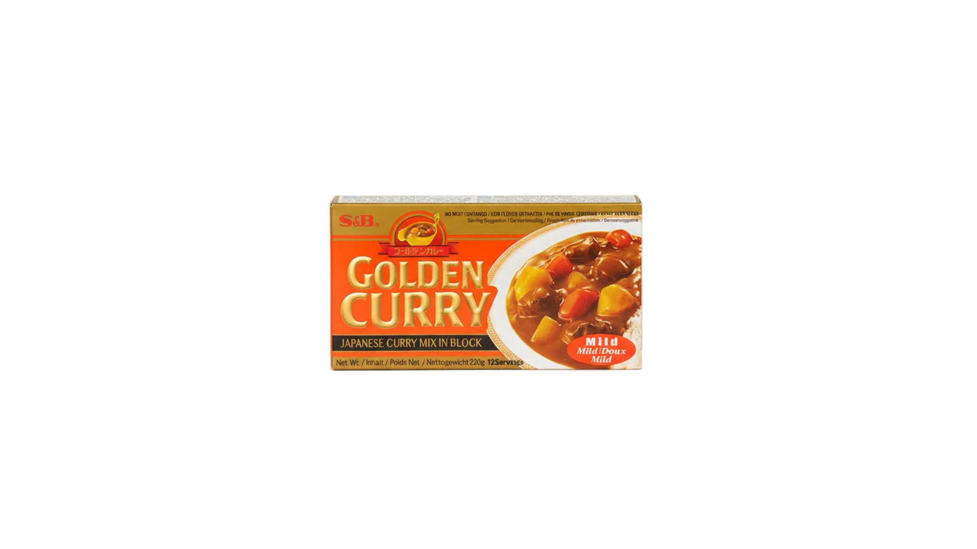 Golden Curry mild 220g, MHD 30.06 !!!