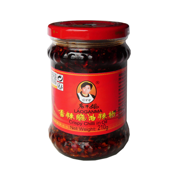 Lao Gan Ma Knuspriges Chili in Öl 210g