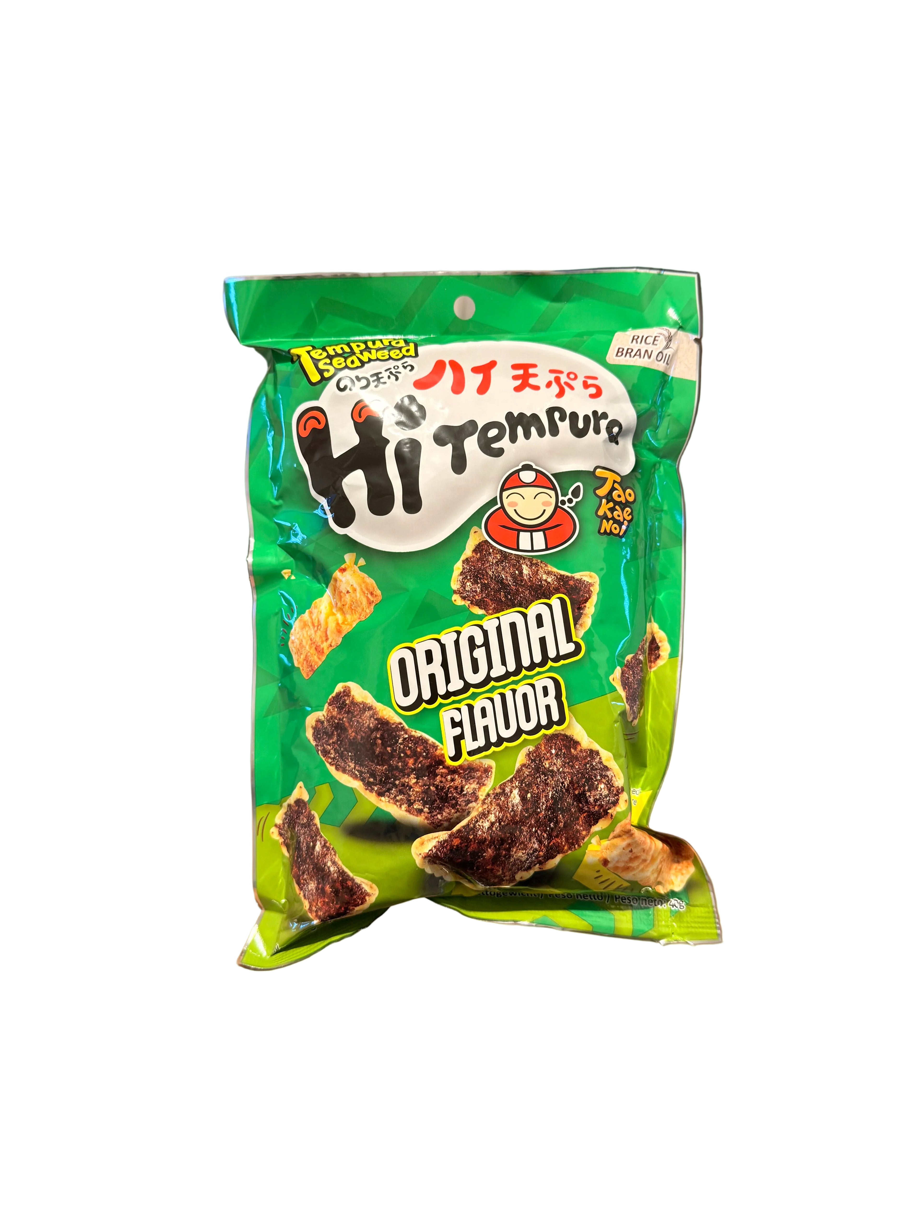 Taokaenoi Tempura Seetang Snack original 40g