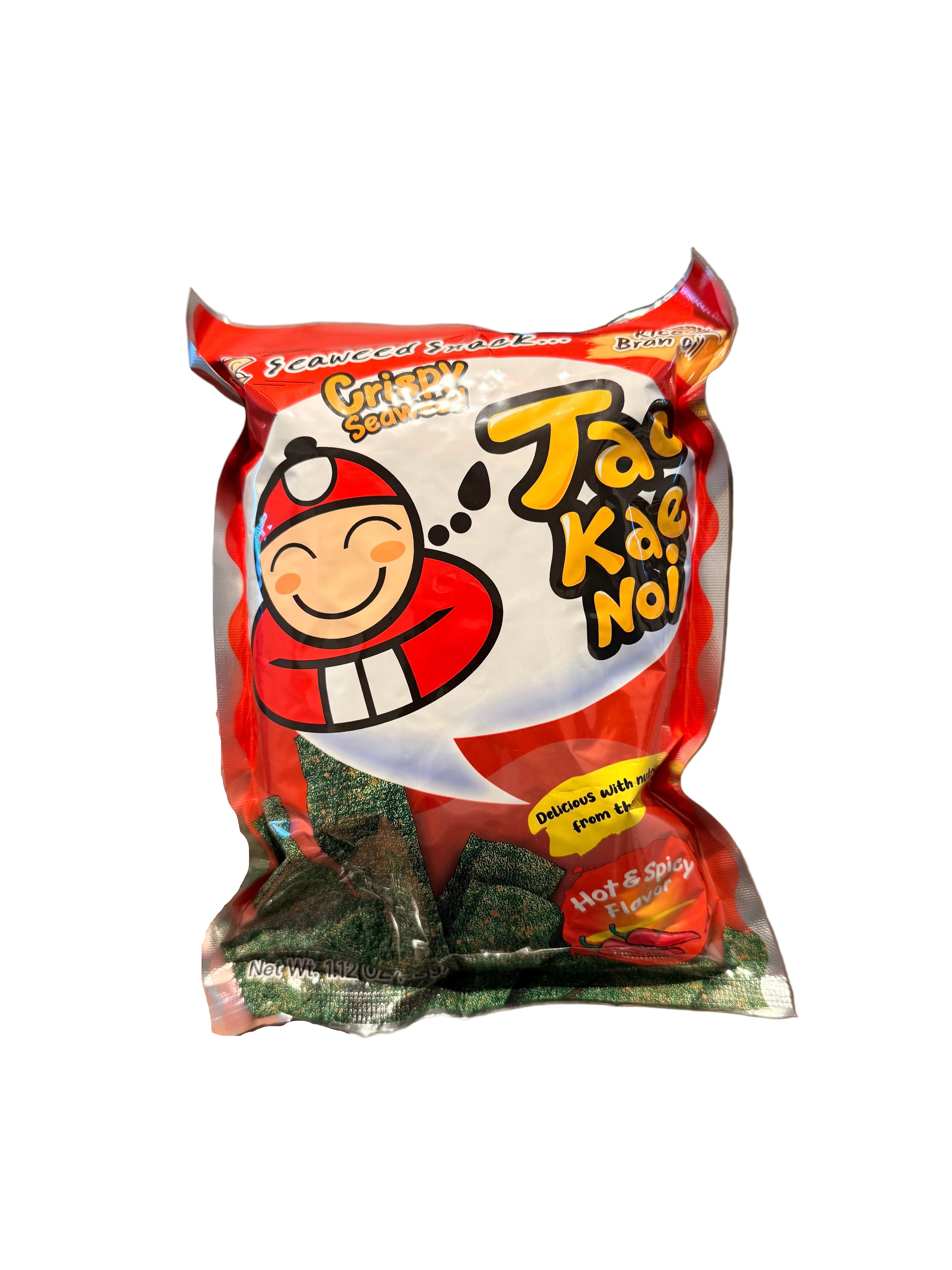 TAOKAENOI Knuspriger Seetang Snack Scharf 32g