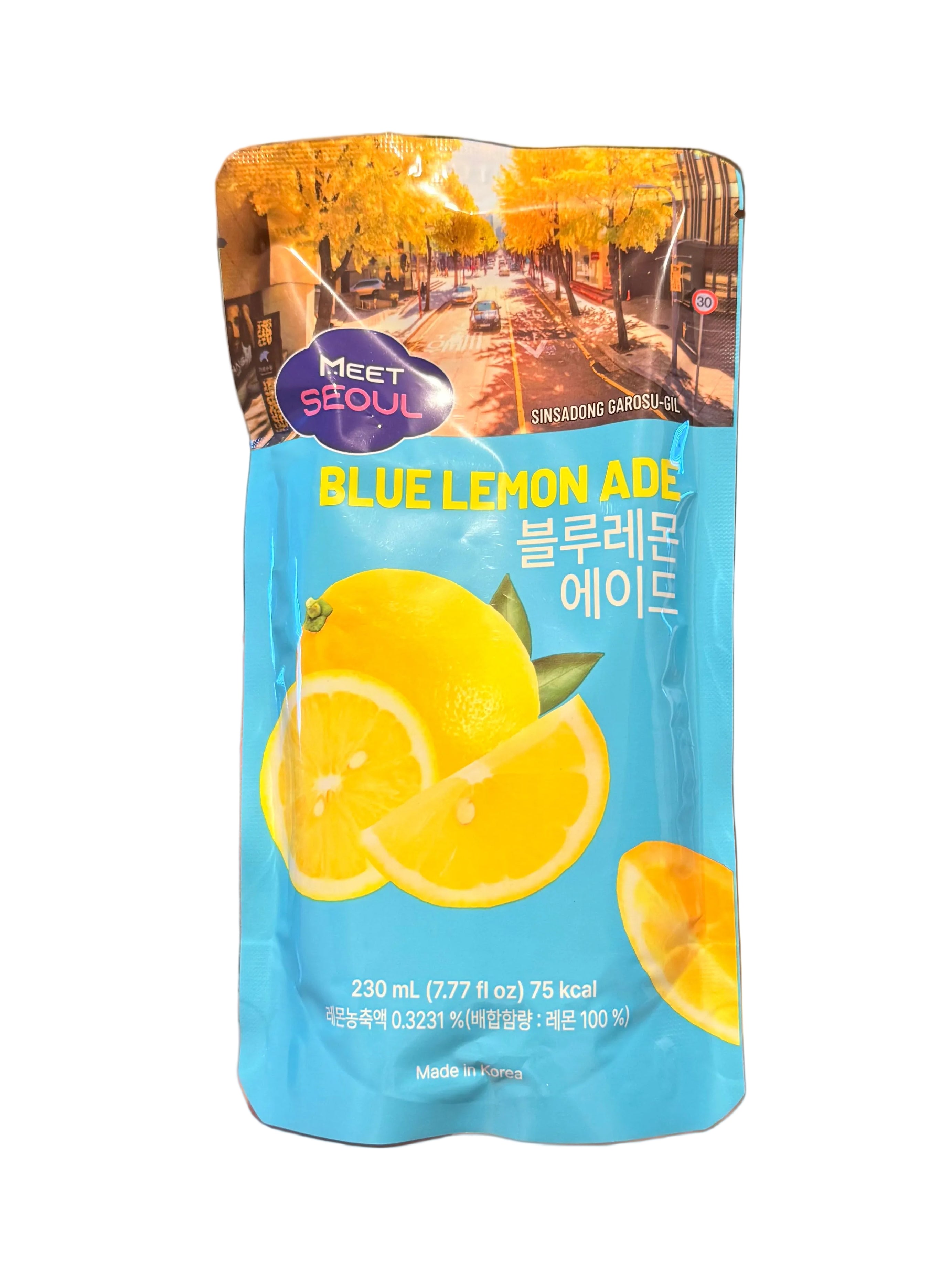 MEET SEOUL Blaue Zitronenlimonade 230ml