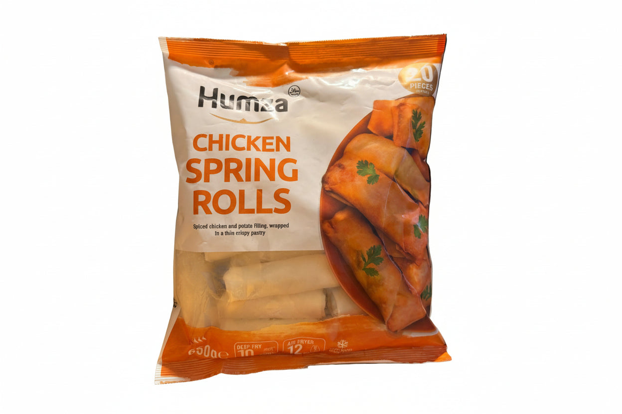 Humza Hähnchen Frühlingsrollen 650g