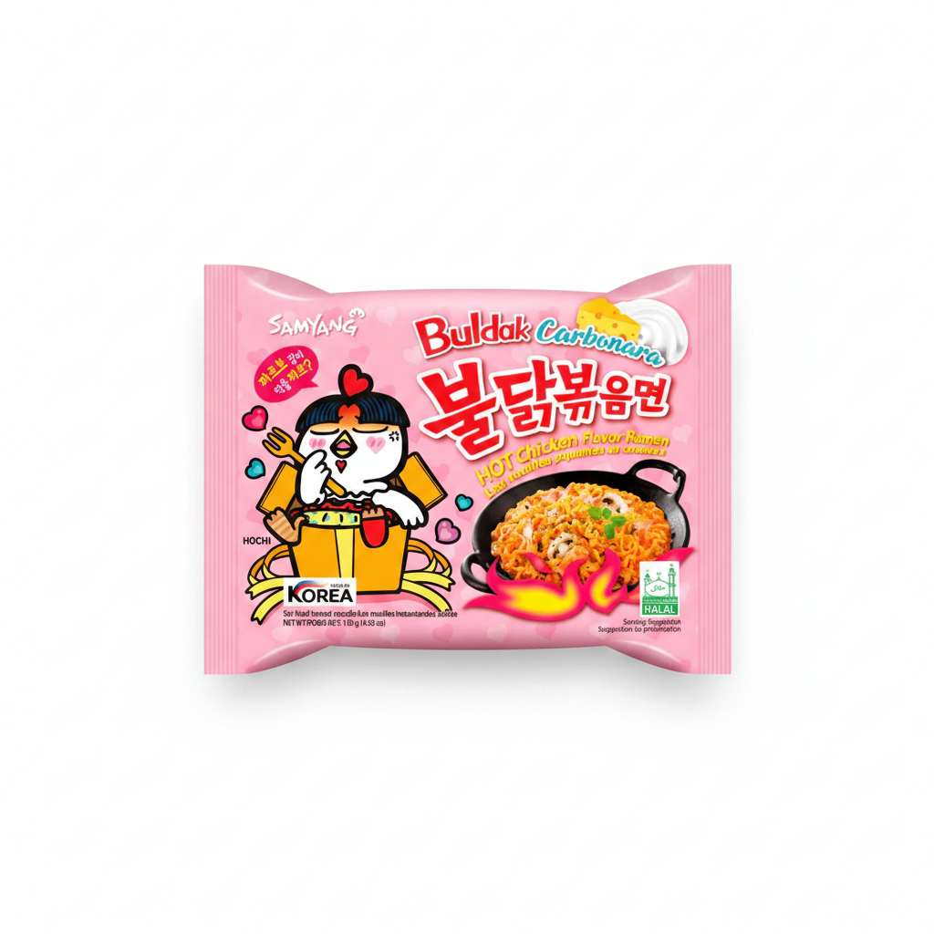 Samyang Buldak Hot Chicken Carbonara 130g