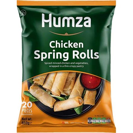 Humza Frühlingsrollen Huhn 650 g